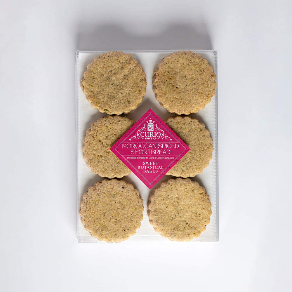 Moroccan Spiced Shortbread supporting The Rose Oasis Project