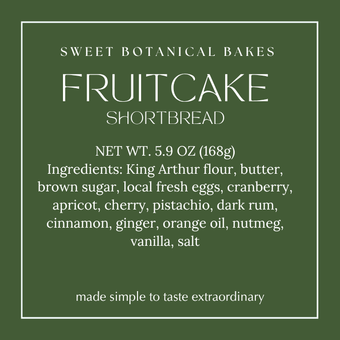 Fruitcake Shortbread - Actually Good!