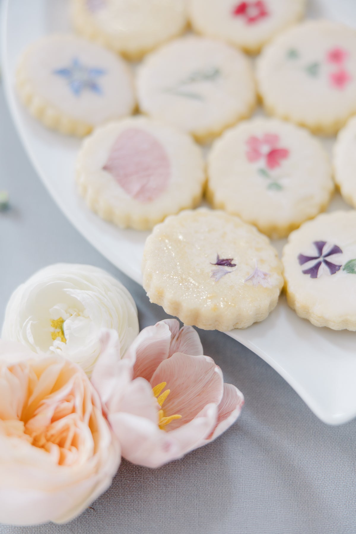 Wedding + Special Event Shortbread Cookies | Sweet Botanical Bakes